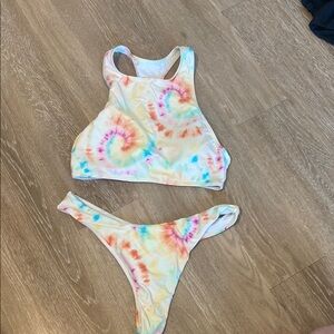 Simons Tie-Dye Bikini Set